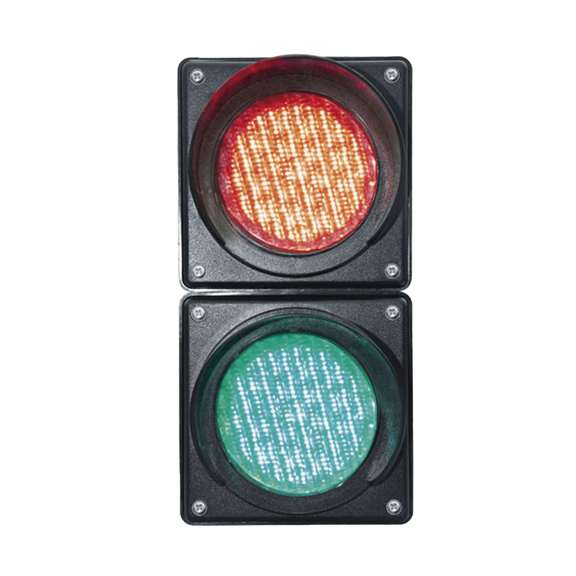 SEMÁFORO / SEÑALIZACIÓN ROJO Y VERDE / DIAMETRO 100MM / LED / 110VCA.-Acceso Vehicular-ACCESSPRO-Bsai Seguridad & Controles