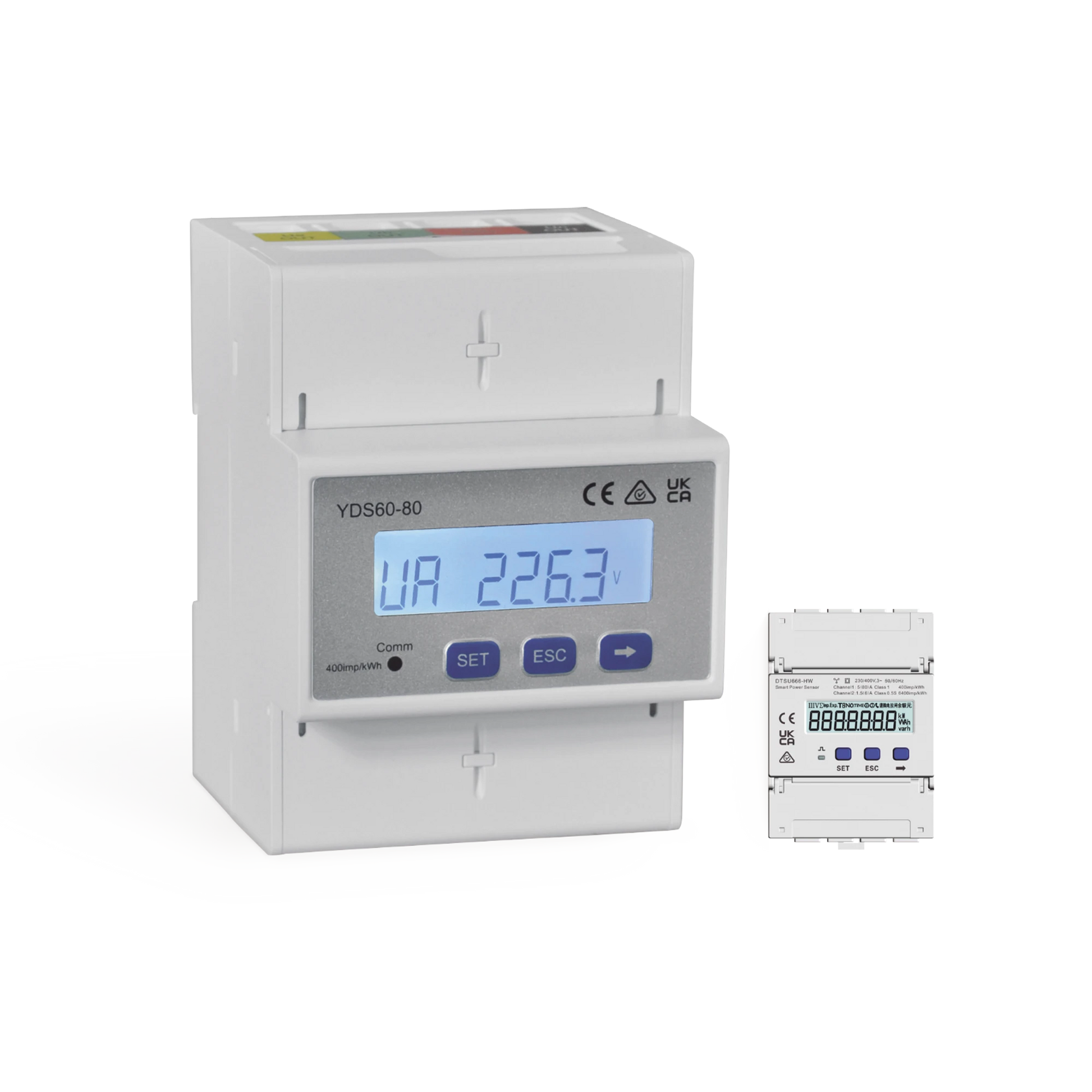 SENSOR TRIFÁSICO HUAWEI PARA MEDICIÓN DE CONSUMO DE LA RED ELÉCTRICA-Energía Solar-HUAWEI FUSIONSOLAR-SMARTPS-80-AI-T0-Bsai Seguridad & Controles