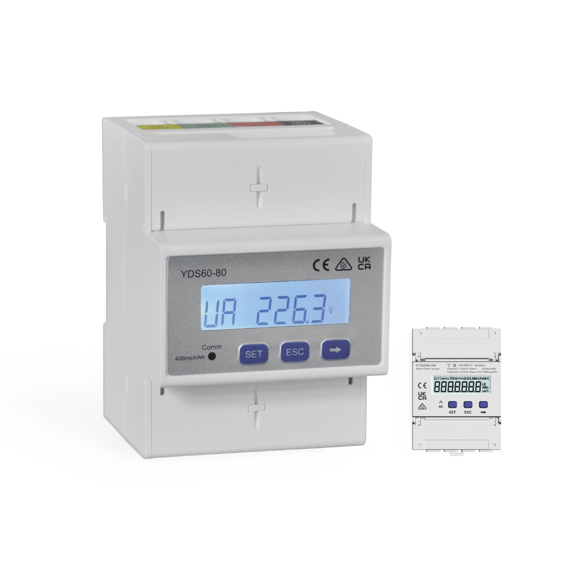 SENSOR TRIFÁSICO HUAWEI PARA MEDICIÓN DE CONSUMO DE LA RED ELÉCTRICA-Energía Solar-HUAWEI FUSIONSOLAR-SMARTPS-80-AI-T0-Bsai Seguridad & Controles