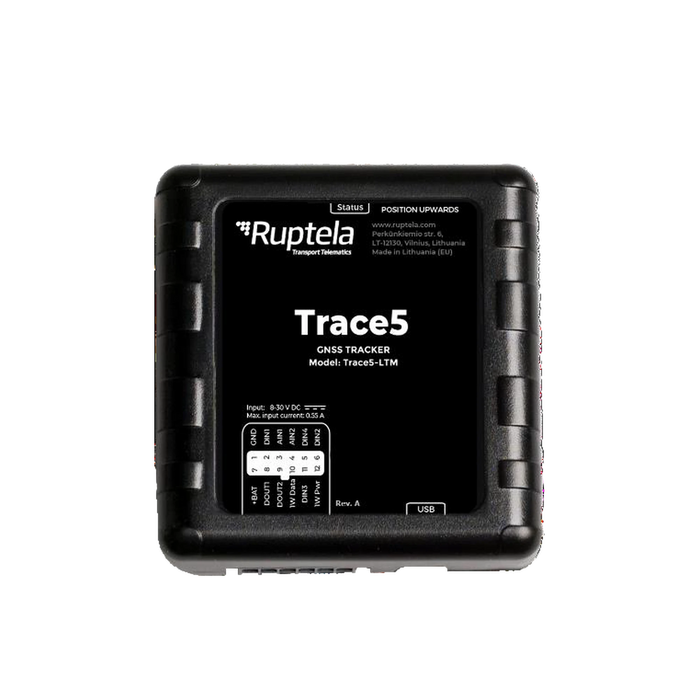 NUEVA LÍNEA / LOCALIZADOR VEHICULAR 2G Y 4G/ RASTREO / CONDUCCIÓN EFICIENTE / DETECCION DE JAMMER / REGISTRO DE CONDUCTORES / SENSORES ADICIONALES-Trackers GPS-RUPTELA-TRACE5-Bsai Seguridad & Controles