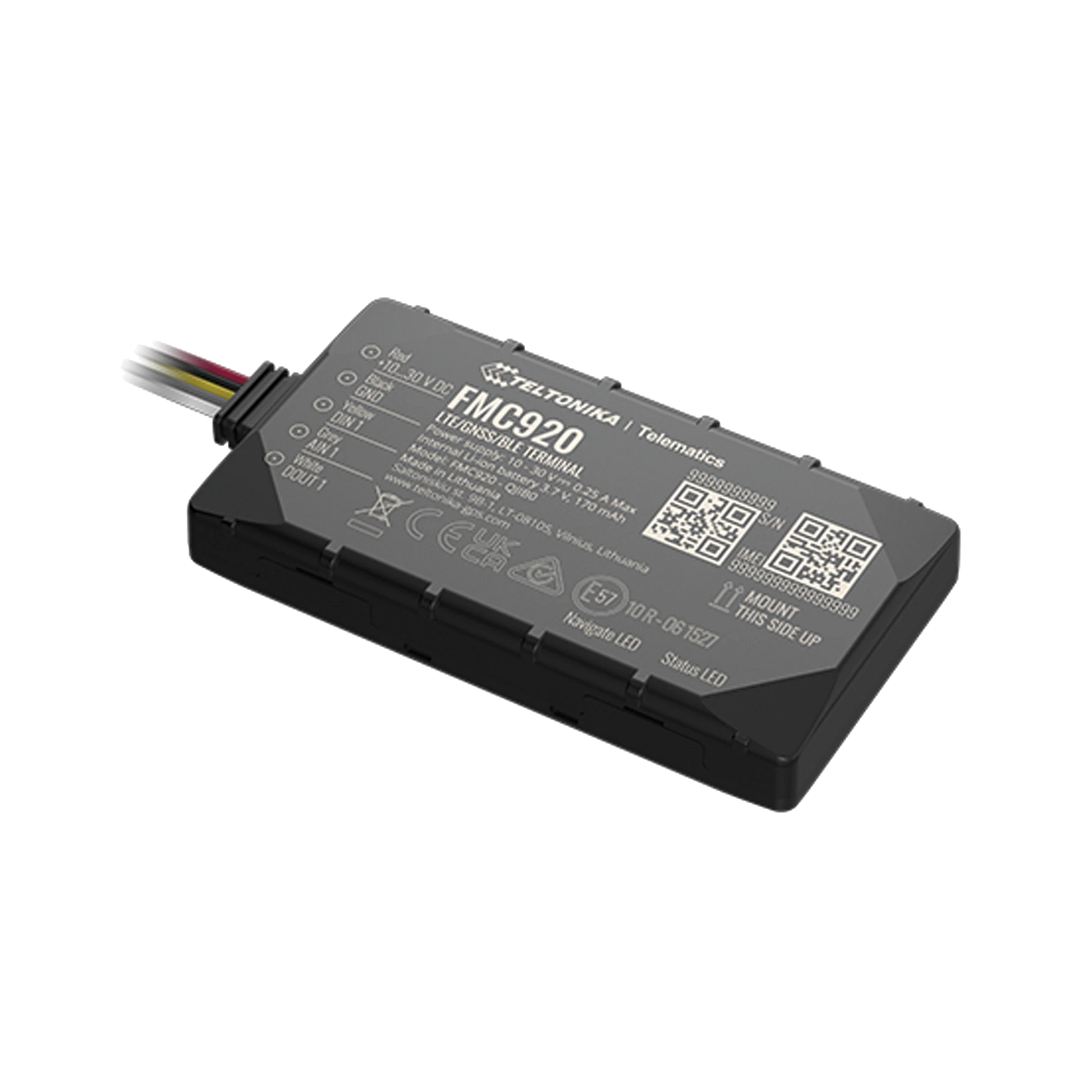 EFICIENTE RASTREADOR VEHICULAR (GPS) 4G LTE CAT 1 Y 2G / IDENTIFICACIÓN DE CONDUCTORES / BLOQUEO REMOTO / DETECCIÓN DE JAMMER / SENSORES DE TEMPERATURA, HUMEDAD, MAGNÉTICOS Y DE COMBUSTIBLE BLUETOOTH-IoT, GPS y Telemática-TELTONIKA-Bsai Seguridad & Controles