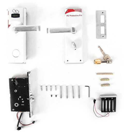 CHAPA IZQUIERDA PARA HOTELES CON TECNOLOGÍA MIFARE® / SENTIDO CONFIGURABLE-Cerraduras Digitales-ZKTECO-LOCKPRO-1HI-Bsai Seguridad & Controles