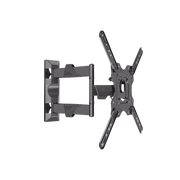 MONTAJE DE PARED ARTICULADO PARA MONITOR DE 32-55" / SOPORTA HASTA 27.2 KG / VESA 400 X 400 / 100 X 100 / ACERO / SEPARACIÓN A PARED DE 5 CM A 40 CM-Monitores Pantallas y Mobiliario-NB-EPCOM-Bsai Seguridad & Controles