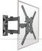 MONTAJE DE PARED ARTICULADO PARA MONITOR DE 32-55" / SOPORTA HASTA 27.2 KG / VESA 400 X 400 / 100 X 100 / ACERO / SEPARACIÓN A PARED DE 5 CM A 40 CM-Monitores Pantallas y Mobiliario-SYSCOM-Bsai Seguridad & Controles
