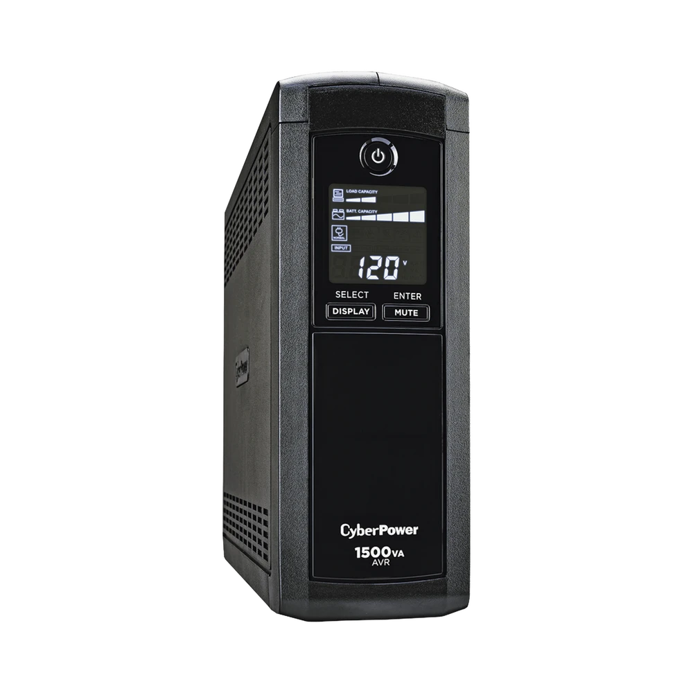 NO BREAK UPS TIPO TORRE CYBERPOWER CP1500AVRLCDA 1500VA/900W/PANEL LCD/ 6 CONTACTOS CON RESPALDO-SUPRESION DE PICOS / 6 CONTACTOS CON SUPRESION DE PICOS/LINEA INTERACTIVA/ENERGY STAR/PUERTOS USB/COAXIAL/RJ45/RJ11/SERIAL-Ups/No Break-CYBERPOWER-Bsai Seguridad & Controles