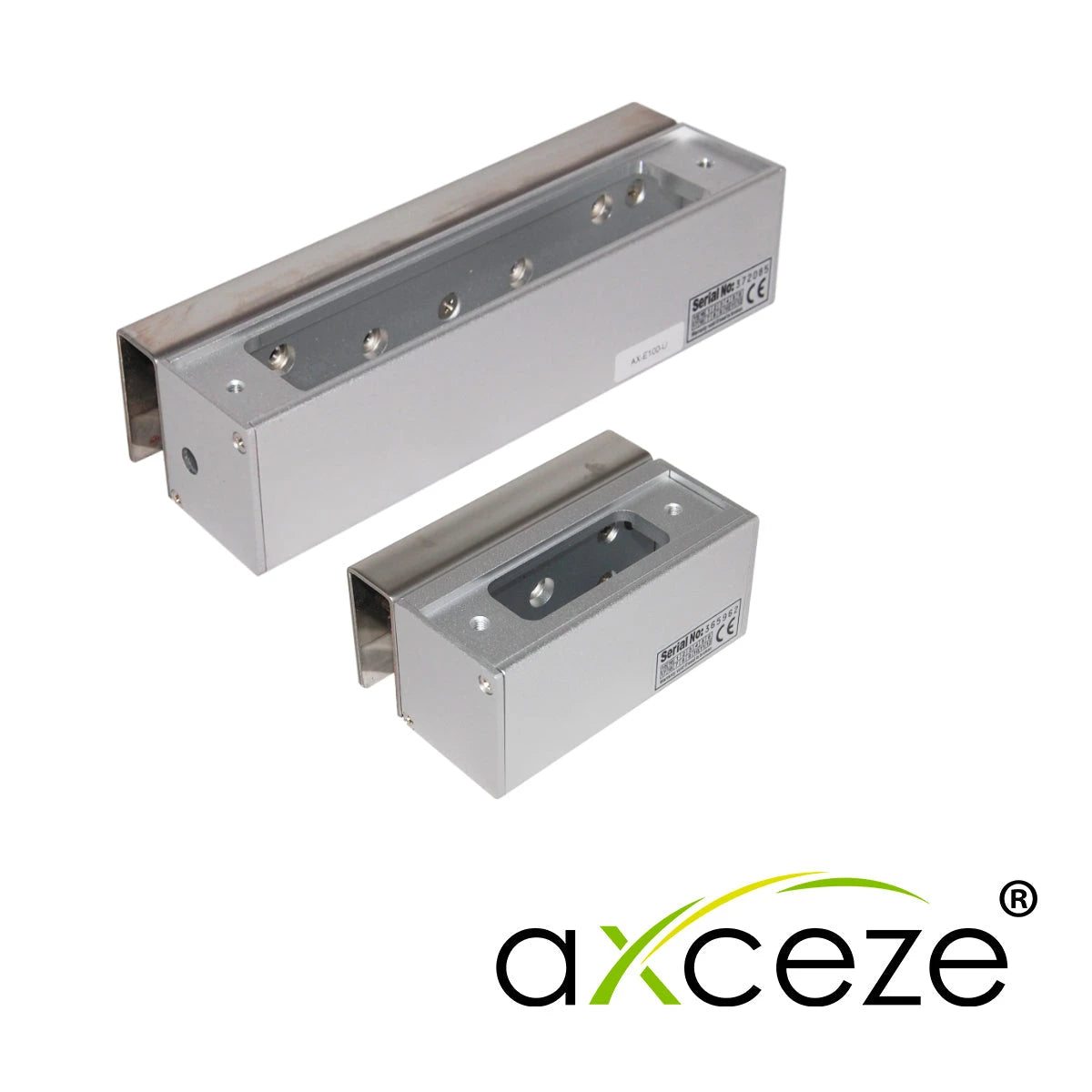 BRACKET U PISTON+CONTRA AXCEZE AX-E100-U P/SERIE E100 Y E200-Chapas Magnéticas-AXCEZE-Bsai Seguridad & Controles