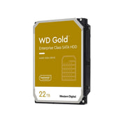DD DISCO DURO 22TB WD221KRYZ WD GOLD 3.5 SATA3 6GB/S 512MB 7200RPM 24X7 HOTPLUG P/NAS/NVR/SERVER-Para Servidores y NAS-WESTERN DIGITAL-Bsai Seguridad & Controles