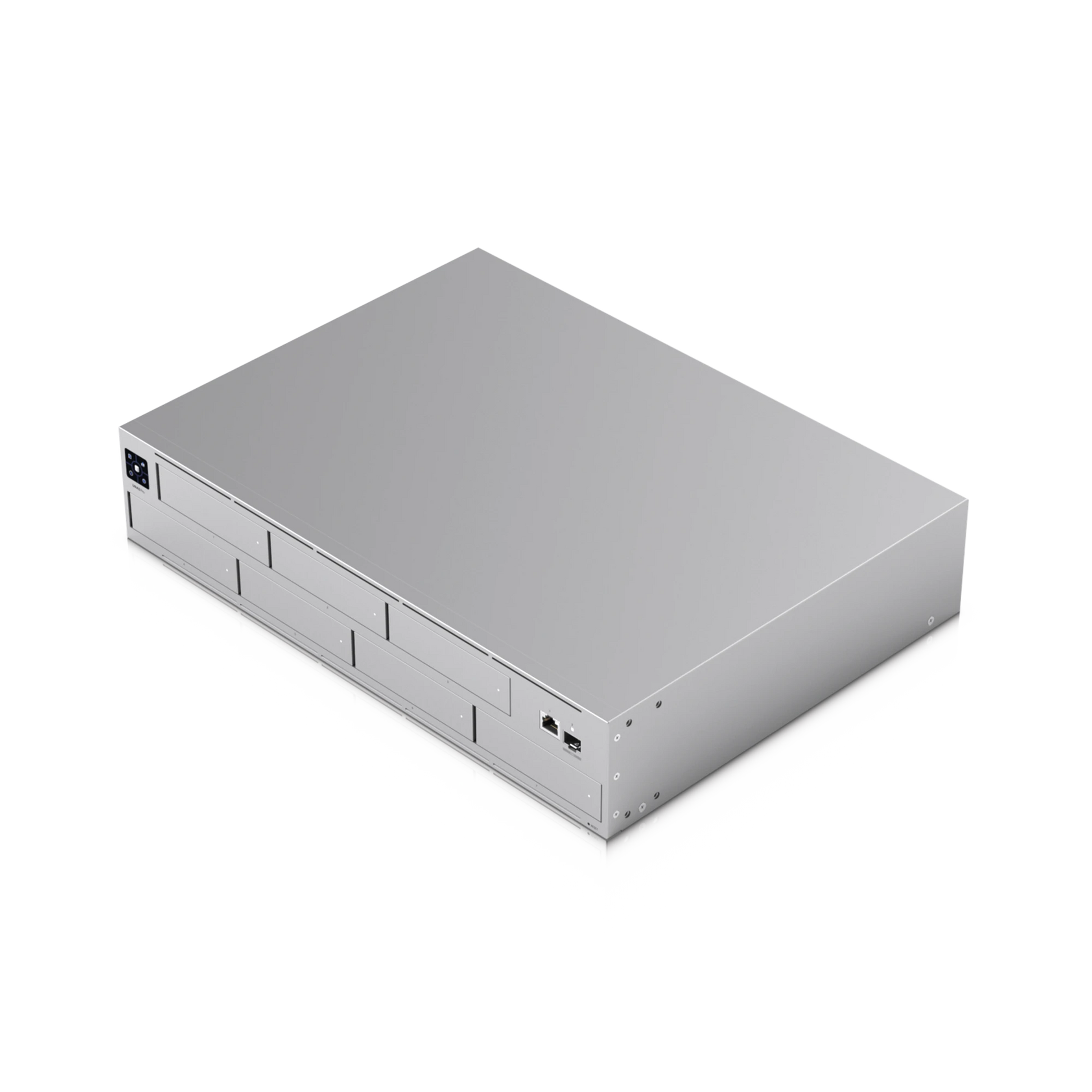 SERVIDOR UNIFI UNAS PRO DE 2 UR CON (7) BAHIAS PARA HDD/SSD DE 2.5/3.5", PARA ALMACENAMIENTO DE ARCHIVOS A GRAN ESCALA / (1) PUERTO 10G RJ45 / (1) PUERTO SFP+ 10G-Almacenamiento-UBIQUITI-UNAS-PRO-Bsai Seguridad & Controles