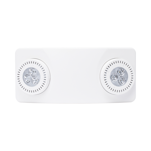 LUZ DUAL LED DE EMERGENCIA/520LM/USO RUDO/MONTAJE EN PARED O TECHO/BATERÍA DE RESPALDO INCLUIDA-Lamparas de Emergencia-SFIRE-SF-1960-LF-Bsai Seguridad & Controles