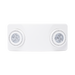 LUZ DUAL LED DE EMERGENCIA/520LM/USO RUDO/MONTAJE EN PARED O TECHO/BATERÍA DE RESPALDO INCLUIDA-Lamparas de Emergencia-SFIRE-SF-1960-LF-Bsai Seguridad & Controles