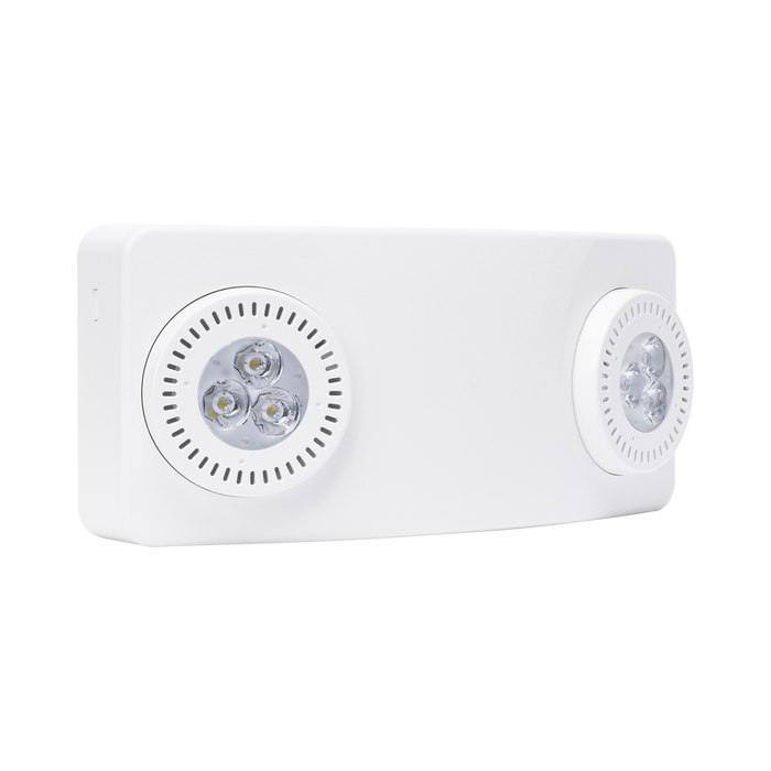 LUZ DUAL LED DE EMERGENCIA/520LM/USO RUDO/MONTAJE EN PARED O TECHO/BATERÍA DE RESPALDO INCLUIDA-Lamparas de Emergencia-SFIRE-SF-1960-LF-Bsai Seguridad & Controles