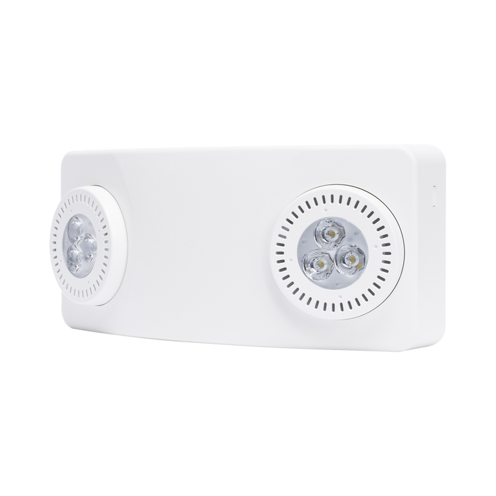 LUZ DUAL LED DE EMERGENCIA/520LM/USO RUDO/MONTAJE EN PARED O TECHO/BATERÍA DE RESPALDO INCLUIDA-Lamparas de Emergencia-SFIRE-SF-1960-LF-Bsai Seguridad & Controles