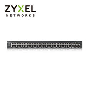 SWITCH ZYXEL GS2220-50HP 48 PUERTOS RJ45 10/100/1000 MBPS CON ENERGIA POE AF/AT + 4 PUERTOS COMBO RJ45/SFP 1000 MBPS + 2 PUERTOS SFP 1000 MBPS ADMINISTRABLE-L2 ENERGIA TOTAL 375W COMPATIBLE CON NEBULA-Switches PoE-ZYXEL-Bsai Seguridad & Controles