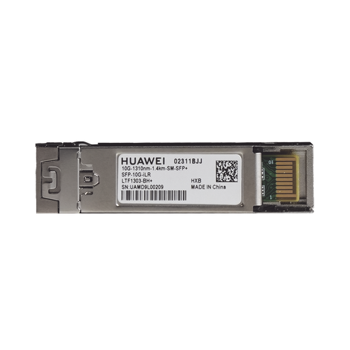 TRANSCEPTOR OPTICO 10GBASE-ILR / CONECTOR SFP+ / VELOCIDAD DE 9.8G / MONOMODO (1310NM) / DISTANCIA HASTA 1.4KM / CONECTOR LC-Networking-HUAWEI-SFP-10G-ILR-Bsai Seguridad & Controles