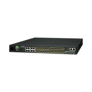 SWITCH ADMINISTRABLE L3 16-PUERTOS 100/1000X SFP, 8-PUERTOS GIGABIT TP/SFP, 4-PUERTOS 10G SFP+ STACKABLE-Switches-PLANET-Bsai Seguridad & Controles
