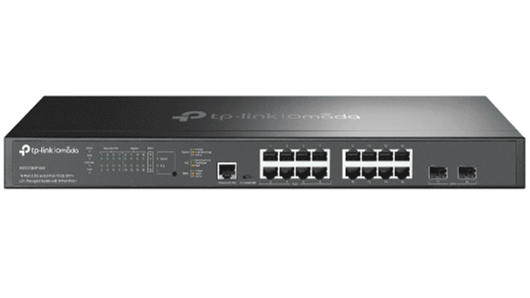 TP-LINK SG3218XP-M2 - SWITCH L2+ OMADA POE+ / 16 PUERTOS MULTIGIGABIT 2.5G / 8 PUERTOS 2.5G SIN POE / 8 PUERTOS POE+ 2.5G / 2 PUERTOS SFP+ 10G / ADMINISTRACIÓN CENTRALIZADA OMADA O STAND-ALONE / MULTICAST IGMP / PRESUPUESTO POE 240W / MONTAJE EN RACK.-Switches POE-TP-LINK-Bsai Seguridad & Controles