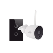 (WIFI) KIT 1 CAMARA WIFI Y 1 APAGADOR INTELIGENTE WIFI