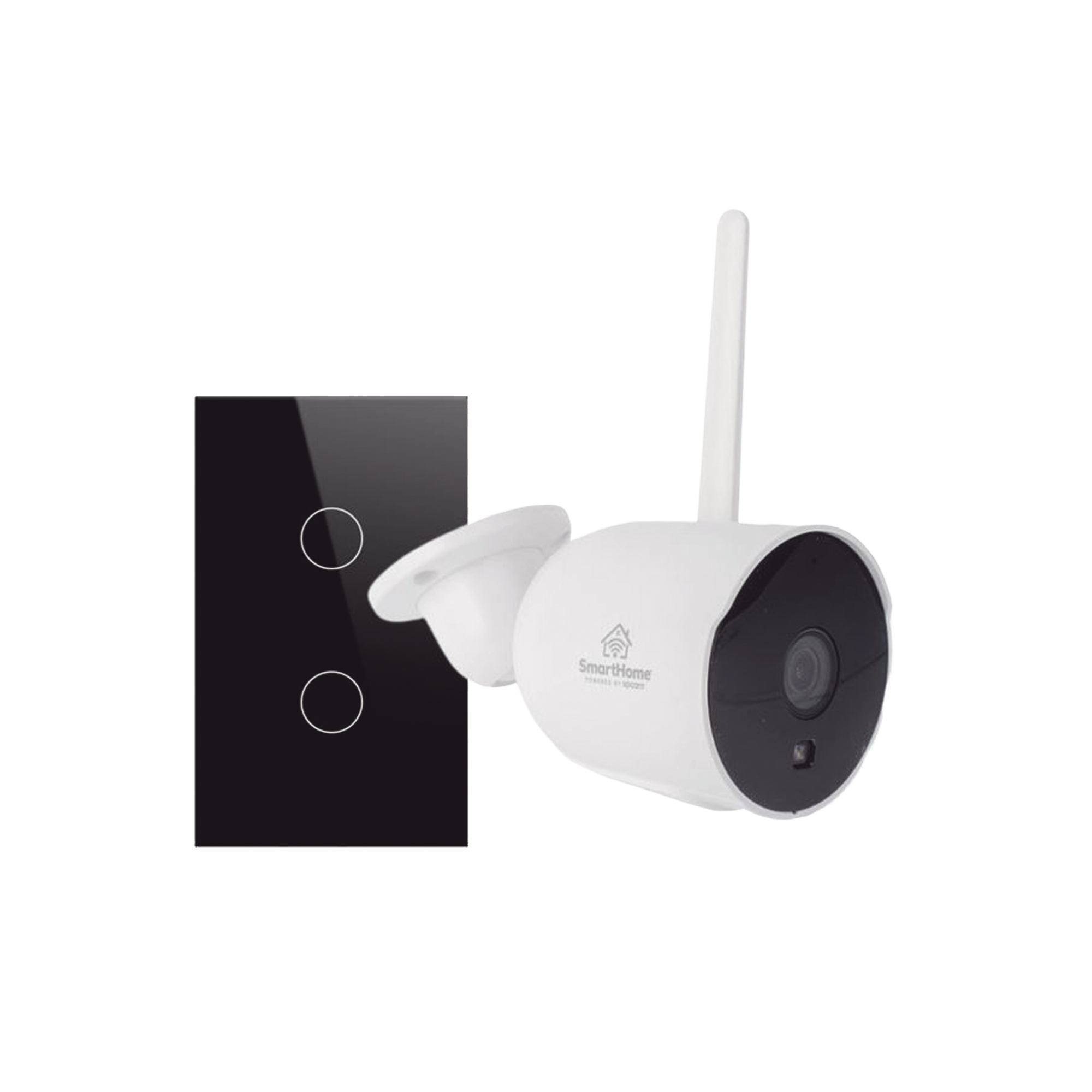 (WIFI) KIT 1 CAMARA WIFI Y 1 APAGADOR INTELIGENTE WIFI