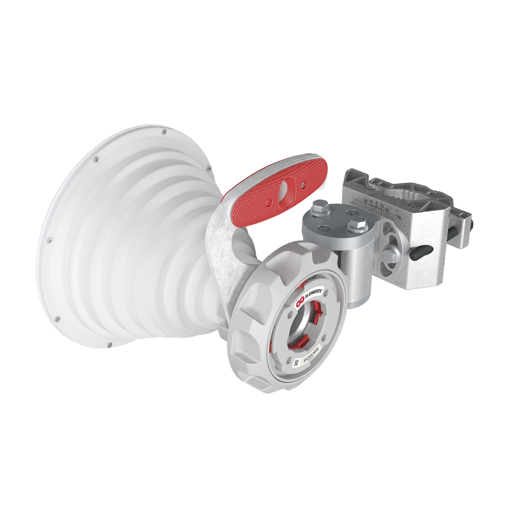 ANTENA SECTORIAL SIMÉTRICA DE 30° / 2X2 / RANGO DE FRECUENCIA EXTENDIDO: 4900 - 7125 MHZ / GANANCIA DE 18 DBI / LISTA PARA ADAPTADORES TWISTPORT / PROTECCIÓN IP65-RF ELEMENTS-Bsai Seguridad & Controles