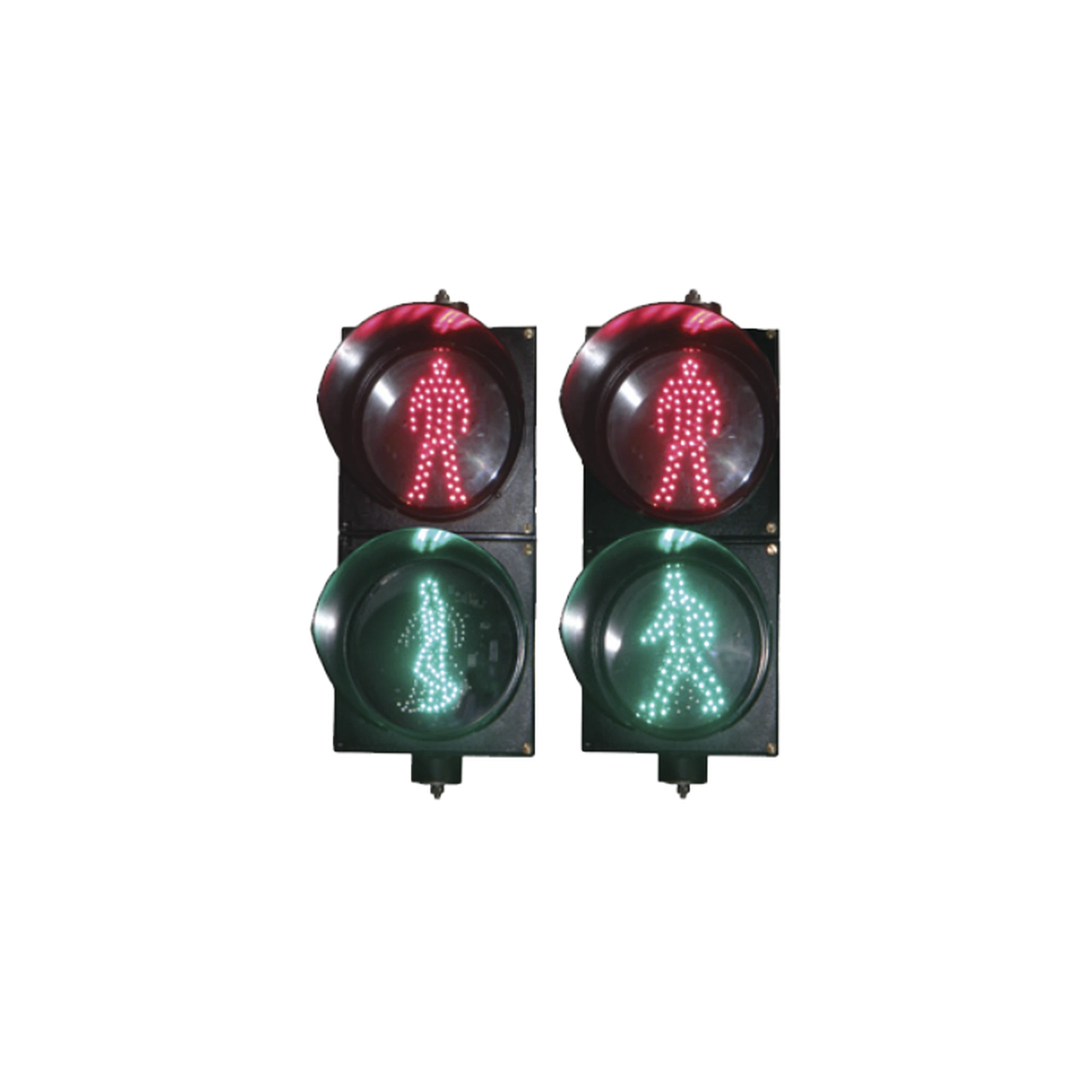 SEMAFORO PEATONAL CON INDICADOR ALTO/SIGA DINÁMICO DE 300 MM DE DIAMETRO-Acceso Vehicular-ACCESS PRO-Bsai Seguridad & Controles