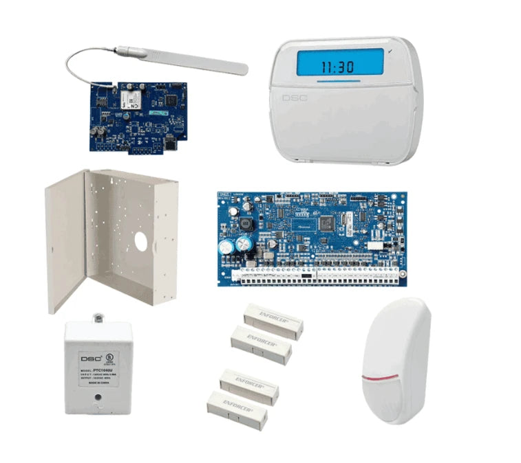 DSC NEO-ICON-IPLTE-SB - PAQUETE SERIE NEO CON PANEL HS2032 DE 8 ZONAS CABLEADAS EXPANDIBLE A 32/TECLADO DE ICONOS HS2ICN /SENSOR PIR LC200S CABLEADO/2 CONTACTOS BLANCOS CABLEADOS/TRANSFORMADOR/GABINETE GTVCMX003/COMUNICADOR DUAL TL280LE/SIN BATERÍA #PKTD3-Paquetes de Alarma-DSC-Bsai Seguridad & Controles