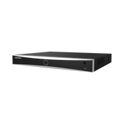 NVR 12 MEGAPIXEL (4K) / 32 CANALES IP / ACUSENSE (EVITA FALSAS ALARMAS) / RECONOCIMIENTO FACIAL / 2 BAHÍAS DE DISCO DURO / HDMI EN 4K / SIN PUERTOS POE+-Cámaras IP y NVRs-HIKVISION-Bsai Seguridad & Controles
