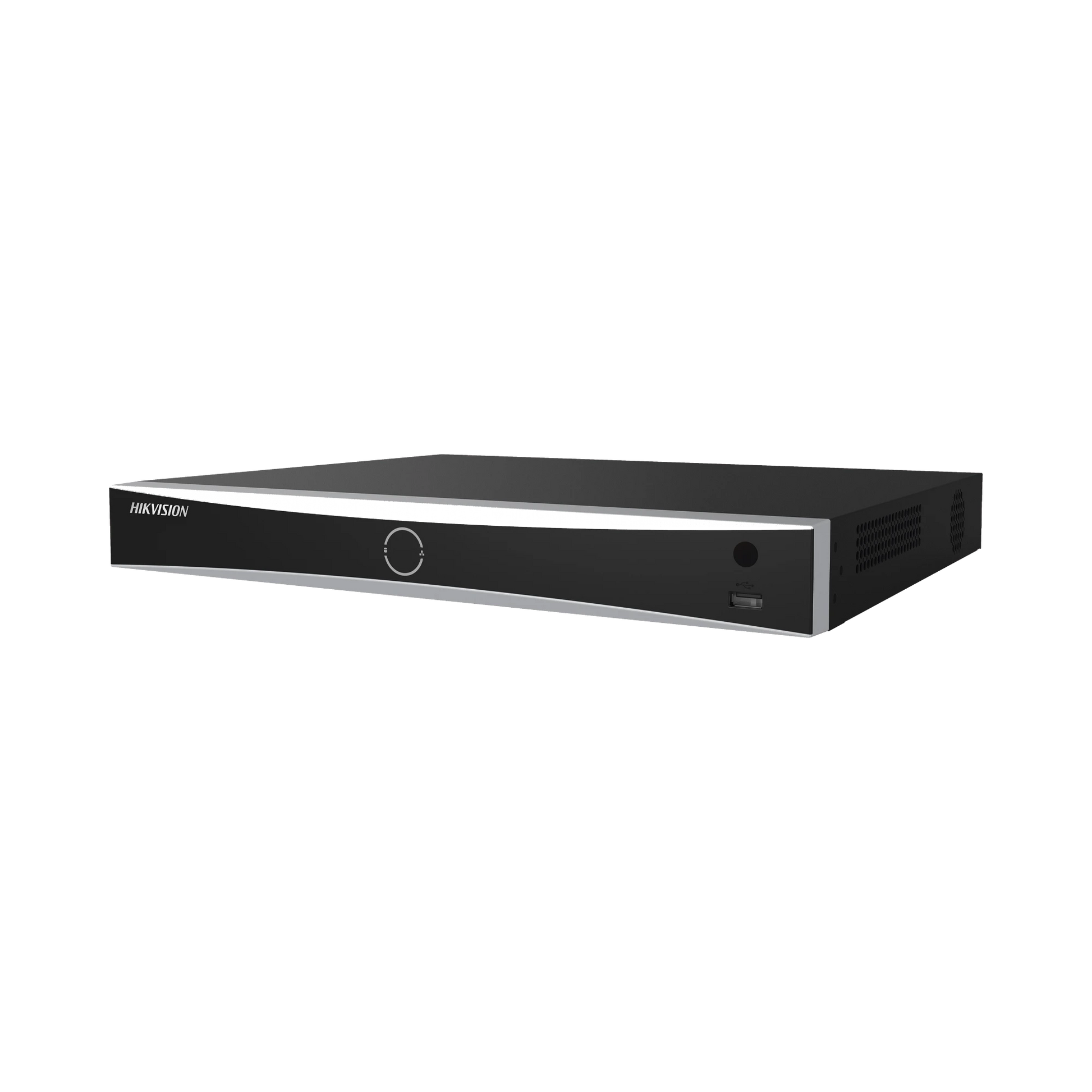 NVR 12 MEGAPIXEL (4K) / 32 CANALES IP / ACUSENSE (EVITA FALSAS ALARMAS) / RECONOCIMIENTO FACIAL / 2 BAHÍAS DE DISCO DURO / HDMI EN 4K / SIN PUERTOS POE+-Cámaras IP y NVRs-HIKVISION-Bsai Seguridad & Controles