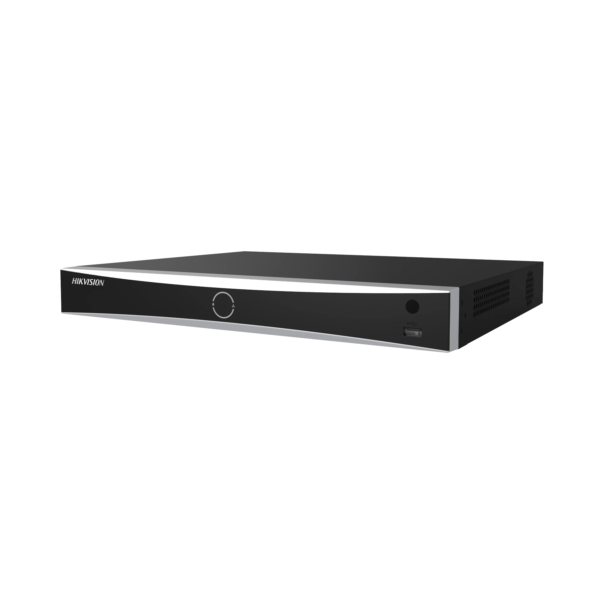 NVR 12 MEGAPIXEL (4K) / 32 CANALES IP / ACUSENSE (EVITA FALSAS ALARMAS) / RECONOCIMIENTO FACIAL / 2 BAHÍAS DE DISCO DURO / HDMI EN 4K / SIN PUERTOS POE+-Cámaras IP y NVRs-HIKVISION-Bsai Seguridad & Controles