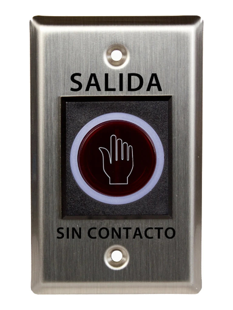 ZKTECO K11(TLEB102) - BOTÓN DE SALIDA SIN CONTACTO / SALIDAS NC Y NO/ RANGO DE DETECCIÓN HASTA 10 CM / #SINCONTACTO-Tarjetas y Botones-ZKTECO-Bsai Seguridad & Controles