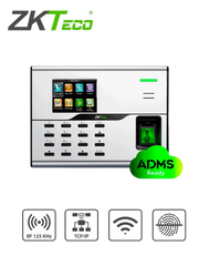 ZKTECO UA860ID - CONTROL DE ACCESO Y ASISTENCIA SIMPLE / 3000 USUARIOS / 3000 TARJETAS ID / 50000 REGISTROS / TCPIP / WIFI / ADMS / #SINCONTACTO-Huella-ZKTECO-Bsai Seguridad & Controles