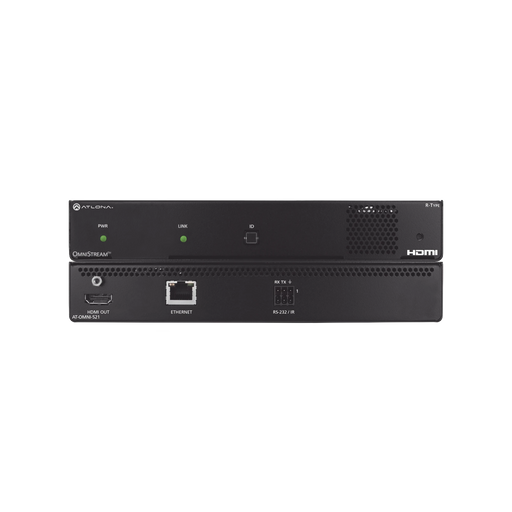 SINGLE CHANNEL OMNISTREAM R-TYPE AVOIP DECODER-VoIP - Telefonía IP - Videoconferencia-ATLONA-AT-OMNI-521-Bsai Seguridad & Controles