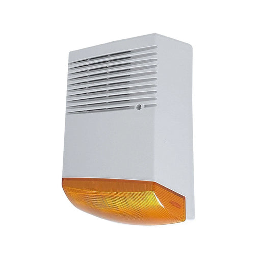 SIRENA CON ESTROBO PARA EXTERIOR PM-SRE60RB, CON DOBLE CARCASA UNA EXTERNA PLASTICA Y UNA INTERNA METALICA PARA DOBLE PROTECCION, VOLTAJE DE OPERACION 9-28V DC, SIRENA CON 1 TONO DE 125DB, ESTROBO COLOR AMBAR, TASA DE PARPADEO DE 135 VECES POR MINUTO. ...-Sirena / Estrobo-PAAMON-Bsai Seguridad & Controles