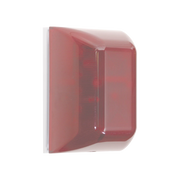 SIRENA DE ADVERTENCIA, COLOR ROJO, AUDIO-VISUAL, SOPORTA BATERÍA 9V, TIMER INDEPENDIENTE-Sirenas-STI-Bsai Seguridad & Controles