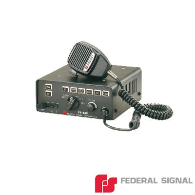 SIRENA ELECTRÓNICA DE 100 W CON CONTROL PARA 6 LUCES AUXILIARES E INTERCONEXIÓN PARA RADIO-Sirenas / Bocinas / Controladores-FEDERAL SIGNAL-Bsai Seguridad & Controles