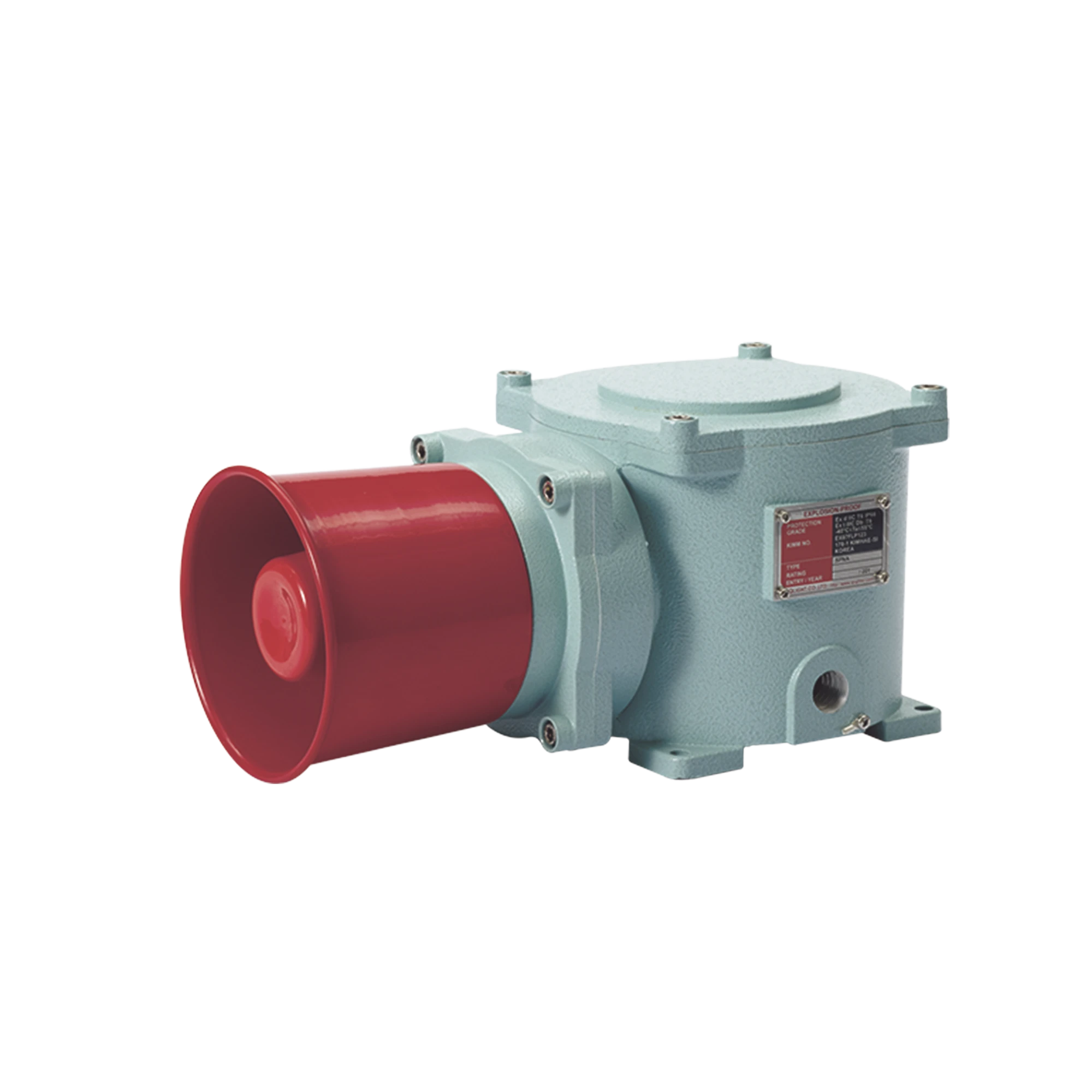 SIRENA ELECTRÓNICA A PRUEBA DE EXPLOSIONES MÁX. 118DB, GRADO DE PROTECCIÓN EX DB IIC T6 GB VOLTAJE: 120 VAC-Luces / Bocinas para la Industria y Edificios-QLIGHT-Bsai Seguridad & Controles