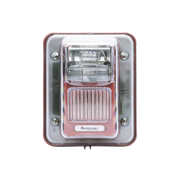 SIRENA ESTROBO PARA EXTERIOR, MONTAJE EN MURO, COLOR ROJO-Sirenas-HOCHIKI-Bsai Seguridad & Controles