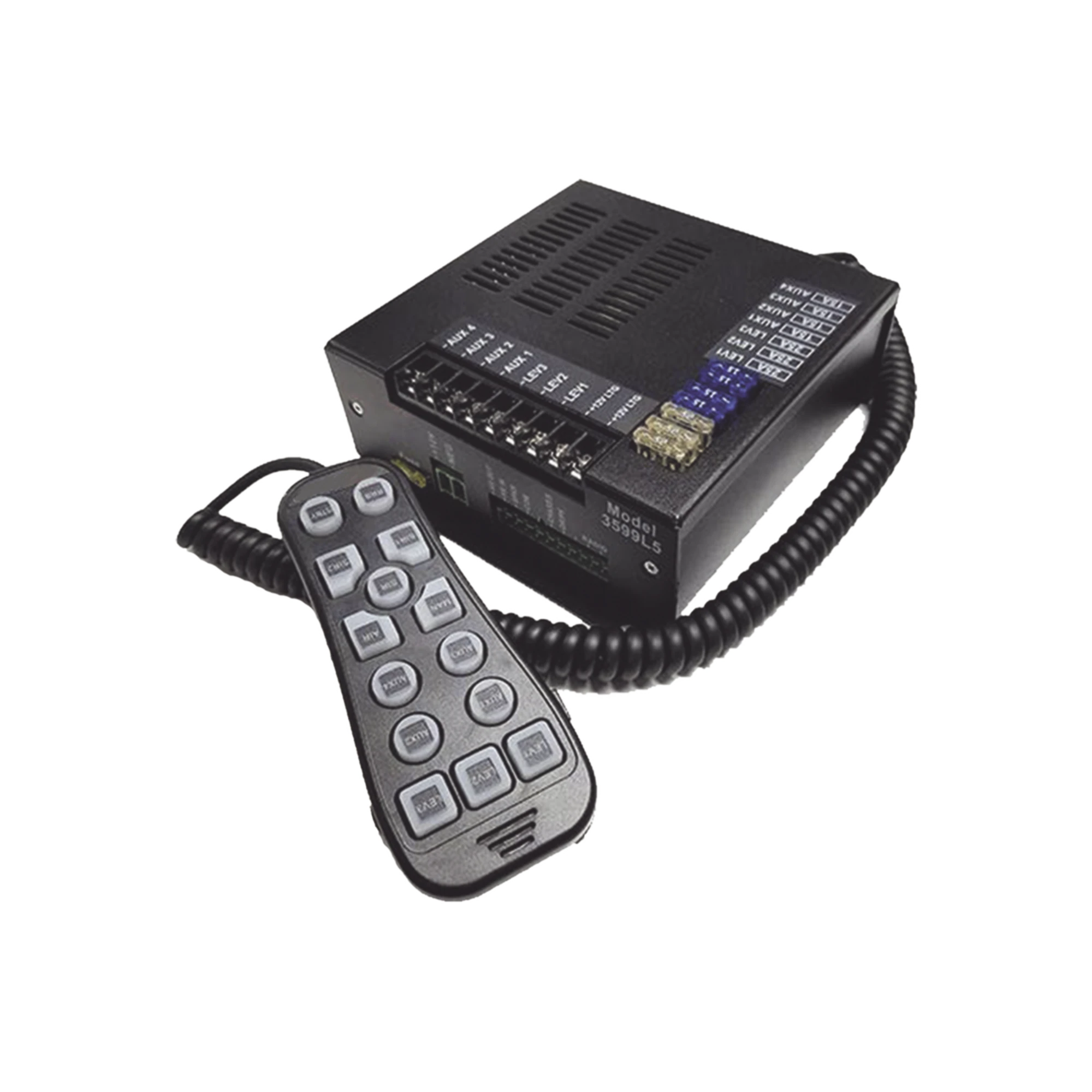 SIRENA H2 COVERT ™ CON CONTROLADOR DE MANO-Sirenas / Bocinas / Controladores-ECCO-Bsai Seguridad & Controles