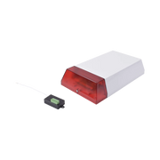 SIRENA INALÁMBRICA CON ALIMENTACIÓN A BATERÍA CON UNA DURACIÓN DE 2 AÑOS* Y TRANSMISOR UNIVERSAL-Sirenas-SFIRE-Bsai Seguridad & Controles