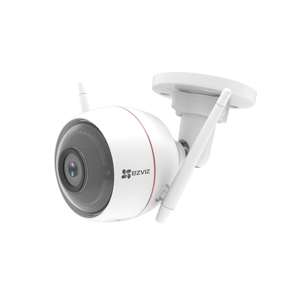 BALA IP 2 MEGAPIXEL / WIFI / LENTE 2.8 MM / 30 MTS IR / GRABACIÓN EN LA NUBE / AUDIO DE DOS VÍAS / IP66 / LUZ BLANCA INTEGRADO / SIRENA INTEGRADA-Cámaras IP-EZVIZ-Bsai Seguridad & Controles