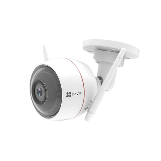 BALA IP 2 MEGAPIXEL / WIFI / LENTE 2.8 MM / 30 MTS IR / GRABACIÓN EN LA NUBE / AUDIO DE DOS VÍAS / IP66 / LUZ BLANCA INTEGRADO / SIRENA INTEGRADA-Cámaras IP-EZVIZ-C3W-Bsai Seguridad & Controles