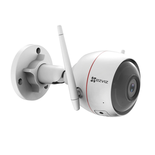 BALA IP 2 MEGAPIXEL / WIFI / LENTE 2.8 MM / 30 MTS IR / GRABACIÓN EN LA NUBE / AUDIO DE DOS VÍAS / IP66 / LUZ BLANCA INTEGRADO / SIRENA INTEGRADA-Cámaras IP-EZVIZ-C3W-Bsai Seguridad & Controles