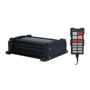 SIRENA VEHICULAR DE 100W DE POTENCIA, CON CONTROLADOR UNIMANDO PARA TONOS, CONTROL DE 3 SALIDAS AUXILIARES Y MICROFONO-Sirenas / Bocinas y Controladores Vehiculares-EPCOM INDUSTRIAL SIGNALING-Bsai Seguridad & Controles