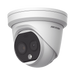 TURRET IP DUAL / TÉRMICA 1.8 MM ( 160 X 120 ) / ÓPTICO 2 MM (4 MEGAPIXEL) / 15 MTS IR / EXTERIOR IP67 / POE / TERMOMÉTRICA / DETECCIÓN DE TEMPERATURA / SIRENA Y LUZ INTERMITENTE INTEGRADA-Cámaras IP-HIKVISION-DS-2TD1217-2/PA-Bsai Seguridad & Controles