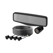 SISTEMA ALÁMBRICO DE CÁMARA Y MONITOR DE 4.3 PULGADAS CON SENSORES DE REVERSA Y CÁMARA DE 120°-Luces Perimetrales-ECCO-Bsai Seguridad & Controles