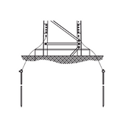 SISTEMA DE ATERRIZAJE EN 3 PIERNAS PARA TORRE SUPER TITAN. PARA SEC. 13 A 21.-Torres y Mástiles-Trylon-Bsai Seguridad & Controles