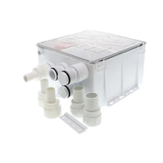 SISTEMA DE DESAGÜE PARA DUCHAS CON BOMBA DE ACHIQUE DE 800 GALONES POR HORA A 12 VOLTS DE CORRIENTE DIRECTA E INTERRUPTOR DE FLOTACIÓN-Soluciones Marinas-RULE-Bsai Seguridad & Controles