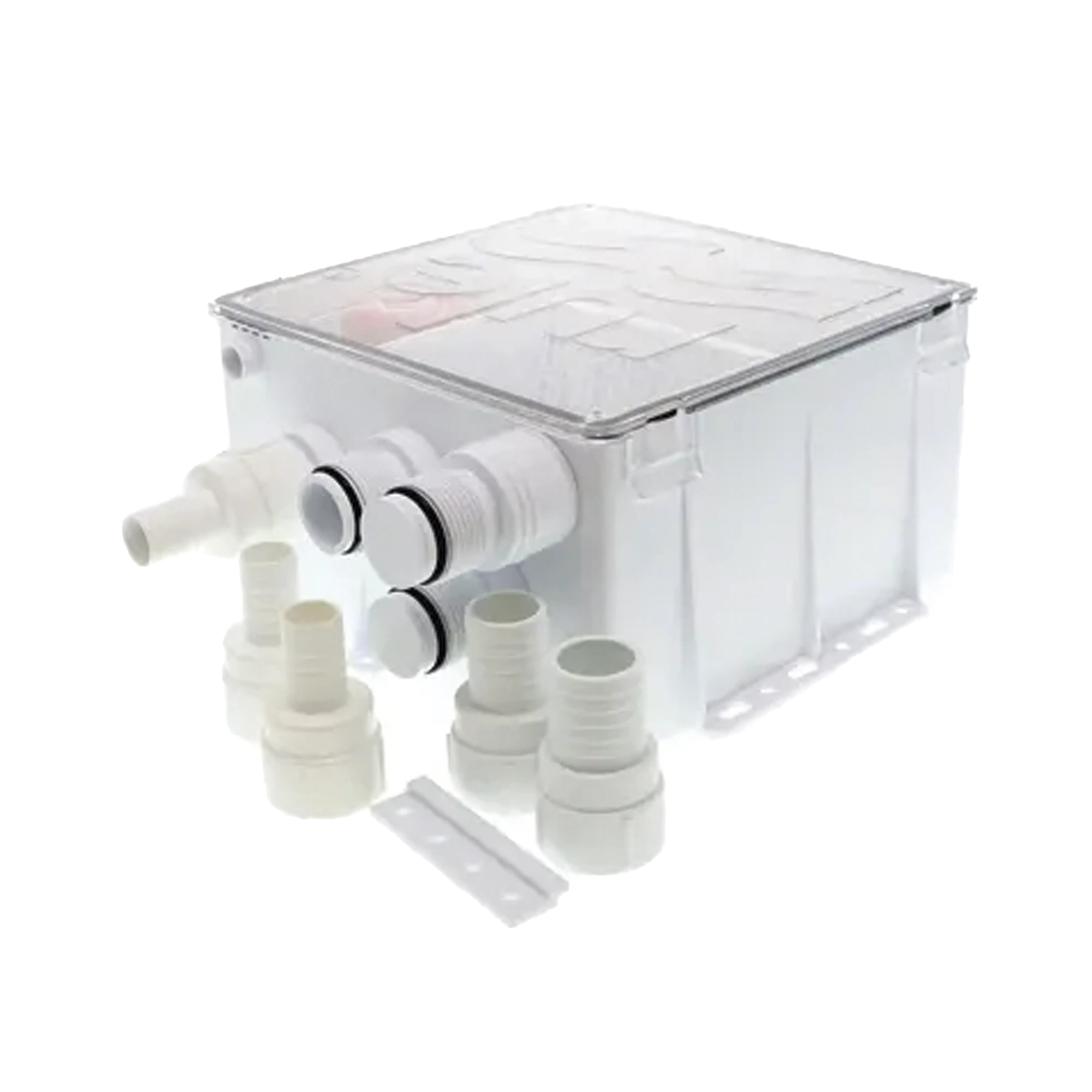 SISTEMA DE DESAGÜE PARA DUCHAS CON BOMBA DE ACHIQUE DE 800 GALONES POR HORA A 24 VOLTS DE CORRIENTE DIRECTA E INTERRUPTOR DE FLOTACIÓN-Soluciones Marinas-RULE-Bsai Seguridad & Controles