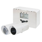 SISTEMA DE DETECCIÓN DE HUMO FOTOBEAM CONVENCIONAL KIDDE KC3000-103 INCLUYE MONITOR, TRANSMISOR Y RECEPTOR COBERTURA DE HASTA 120X18 M. IDEAL PARA LUGARES MUY ALTOS O MUY AMPLIOS EN INTERIOR, CUENTA CON RELEVADORES DE SUPERVISIÓN Y ALARMA, LO CUAL LO C...-Sensores-KIDDE-Bsai Seguridad & Controles