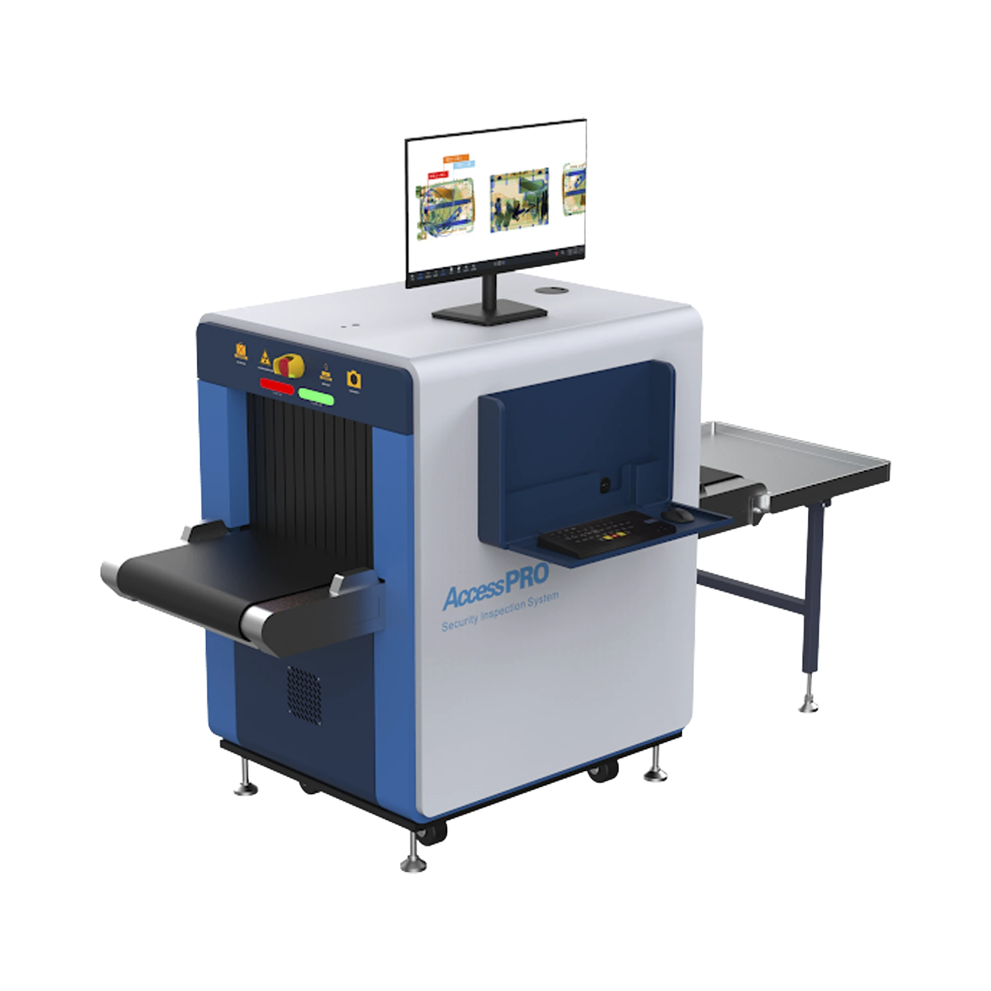 SISTEMA DE INSPECCIÓN POR RAYOS X PARA EQUIPAJE DE MANO CON TÚNEL DE 50 X 30 CMS. ESCANEO MEJORADO Y DETECCIÓN DE EXPLOSIVOS. PUESTA EN MARCHA Y CAPACITACIÓN INCLUIDA-Inspección por Rayos X y Explosivos-ACCESSPRO-Bsai Seguridad & Controles