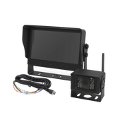 SISTEMA PROFESIONAL INALÁMBRICO DE CÁMARA DE REVERSA Y MONITOR PARA VEHÍCULOS DE TRABAJO Y MONTACARGAS-Videograbadoras Móviles y Portátiles-ECCO-Bsai Seguridad & Controles